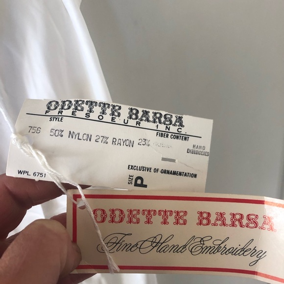 Retro Gold! ODETTE BARSA Slip-Never Worn w/tags - Picture 5 of 11